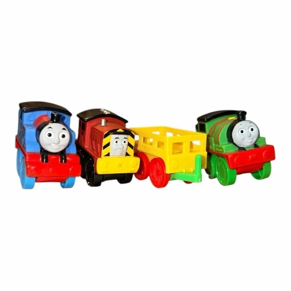 Thomas & Friends Discover Junction Thomas Percy Salty & Wagon Toy Lot 2010